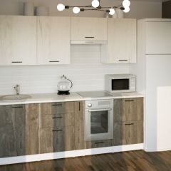 Кухонный гарнитур Сиена компакт 2200 мм в Ноябрьске - noyabrsk.mebel24.online | фото