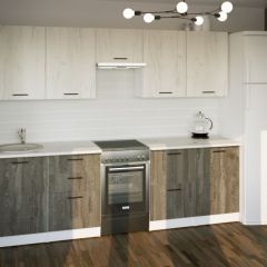 Кухонный гарнитур Сиена мега 2500 мм в Ноябрьске - noyabrsk.mebel24.online | фото