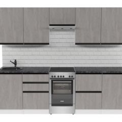Кухонный гарнитур Сюита мега 2500 мм в Ноябрьске - noyabrsk.mebel24.online | фото 3