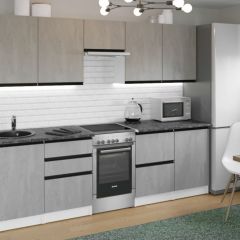 Кухонный гарнитур Сюита мега 2500 мм в Ноябрьске - noyabrsk.mebel24.online | фото