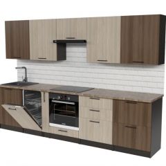 Кухонный гарнитур Яшма 3000 мм в Ноябрьске - noyabrsk.mebel24.online | фото 4