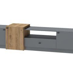 Модульная гостиная Квадро (ЛДСП дуб крафт золотой) в Ноябрьске - noyabrsk.mebel24.online | фото 15