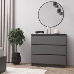 МОРИ МК 800.1 Комод (графит) в Ноябрьске - noyabrsk.mebel24.online | фото