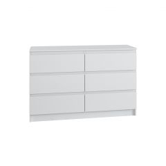 МОРИ МК 1200.6 Комод (белый) в Ноябрьске - noyabrsk.mebel24.online | фото