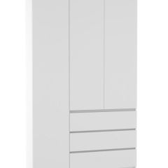 МОРИ МШ 1200.1 Шкаф (белый) в Ноябрьске - noyabrsk.mebel24.online | фото 2
