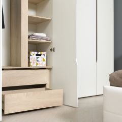 Муссон Шкаф двухстворчатый 13.198 в Ноябрьске - noyabrsk.mebel24.online | фото 3