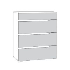 Муссон спальня (модульная) в Ноябрьске - noyabrsk.mebel24.online | фото 17