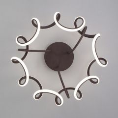 Накладной светильник Eurosvet Alstroemeria 90238/1 кофе в Ноябрьске - noyabrsk.mebel24.online | фото 2