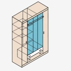 НИКА Н13 Шкаф для одежды в Ноябрьске - noyabrsk.mebel24.online | фото 5