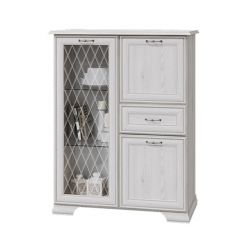 НИКОЛЬ Комод с 1 ст.дв., 2 гл.дв, 1 ящика в Ноябрьске - noyabrsk.mebel24.online | фото