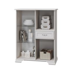 НИКОЛЬ Комод с 1 ст.дв., 2 гл.дв, 1 ящика в Ноябрьске - noyabrsk.mebel24.online | фото 2