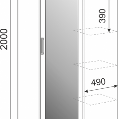 Подростковая Волкер (модульная) в Ноябрьске - noyabrsk.mebel24.online | фото 8
