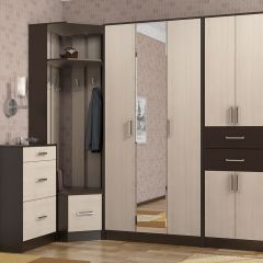 Прихожая ДИАНА-4 сек №11 (Венге/Дуб молочный) в Ноябрьске - noyabrsk.mebel24.online | фото 3