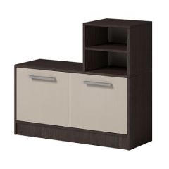 Прихожая Энтер Комод (Венге/Дуб молочный) в Ноябрьске - noyabrsk.mebel24.online | фото