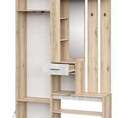 ФАВОРИТ 1 Прихожая (Дуб Делано/Цемент Светлый) в Ноябрьске - noyabrsk.mebel24.online | фото 3