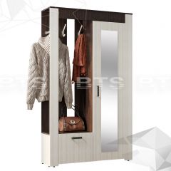 Прихожая Франк (Венге/Лоредо) в Ноябрьске - noyabrsk.mebel24.online | фото 3