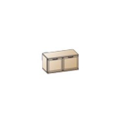 Прихожая Карина композиция 6 (Акация Молдау) в Ноябрьске - noyabrsk.mebel24.online | фото 7