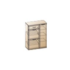 Прихожая Карина композиция 8 (Акация Молдау) в Ноябрьске - noyabrsk.mebel24.online | фото 3
