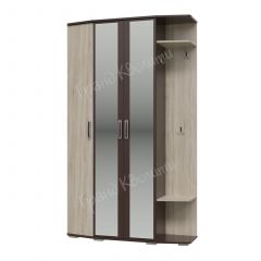 Прихожая Паола (венге/дуб сонома) в Ноябрьске - noyabrsk.mebel24.online | фото 2