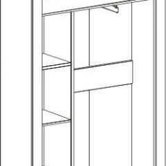 Прихожая Соренто (Дуб бонифаций) в Ноябрьске - noyabrsk.mebel24.online | фото 8