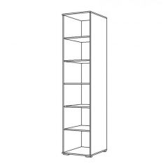 Шкаф 1Д Вегас (500) в Ноябрьске - noyabrsk.mebel24.online | фото 2