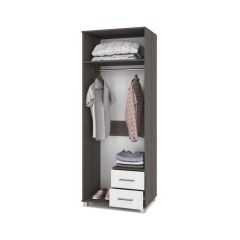 ЕВА Шкаф 2-х дверный Е24 в Ноябрьске - noyabrsk.mebel24.online | фото 2
