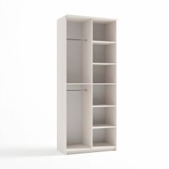 Шкаф 2-х створчатый Дуэт Люкс с зеркалом в Ноябрьске - noyabrsk.mebel24.online | фото 7