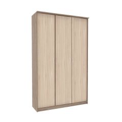 Шкаф 3-х створчатый Дуэт Люкс без зеркала в Ноябрьске - noyabrsk.mebel24.online | фото