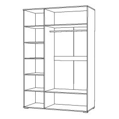 Шкаф 3Д Вегас (1500) в Ноябрьске - noyabrsk.mebel24.online | фото 2