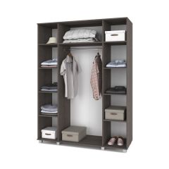 ЕВА Шкаф 4-х дверный Е40 в Ноябрьске - noyabrsk.mebel24.online | фото 2