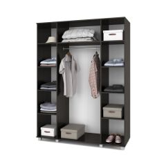 ЕВА Шкаф 4-х дверный Е40 в Ноябрьске - noyabrsk.mebel24.online | фото 4