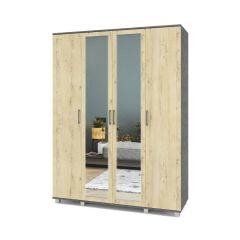 ЕВА Шкаф 4-х дверный Е41 в Ноябрьске - noyabrsk.mebel24.online | фото 7