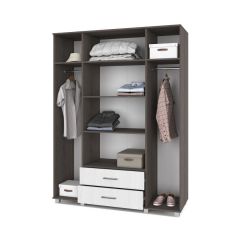 ЕВА Шкаф 4-х дверный Е43 в Ноябрьске - noyabrsk.mebel24.online | фото 2