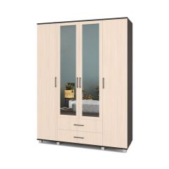 ЕВА Шкаф 4-х дверный Е43 в Ноябрьске - noyabrsk.mebel24.online | фото 3