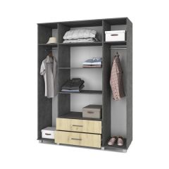 ЕВА Шкаф 4-х дверный Е43 в Ноябрьске - noyabrsk.mebel24.online | фото 8