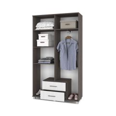КАРИНА Шкаф 4-х дверный К43 в Ноябрьске - noyabrsk.mebel24.online | фото 2
