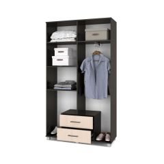 КАРИНА Шкаф 4-х дверный К43 в Ноябрьске - noyabrsk.mebel24.online | фото 4