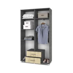 КАРИНА Шкаф 4-х дверный К43 в Ноябрьске - noyabrsk.mebel24.online | фото 8