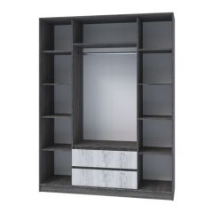 Шкаф 4х створчатый НКМ Милана секция №22 в Ноябрьске - noyabrsk.mebel24.online | фото 2