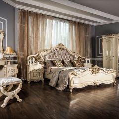 Шкаф 6-ти створчатый Джоконда (крем) в Ноябрьске - noyabrsk.mebel24.online | фото 3