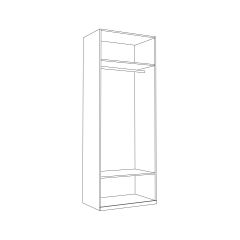 Шкаф для одежды 13.329 Валенсия в Ноябрьске - noyabrsk.mebel24.online | фото 2