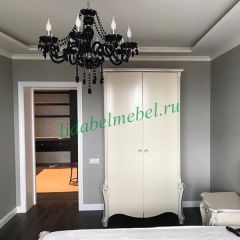 Шкаф для одежды Луиза (ММ-227-01/02Б) в Ноябрьске - noyabrsk.mebel24.online | фото 2