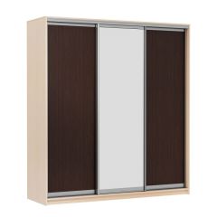 МИРАЖ 17.1 (620) 1 зеркало Шкаф для платья и белья в Ноябрьске - noyabrsk.mebel24.online | фото 3