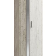 Шкаф Эмма (Дуб Крафт серый/белый) в Ноябрьске - noyabrsk.mebel24.online | фото