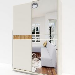 Шкаф-купе 1400 серии SOFT D6+D4+B2+PL2 (2 ящика+1штанга+1 полка) профиль «Капучино» в Ноябрьске - noyabrsk.mebel24.online | фото