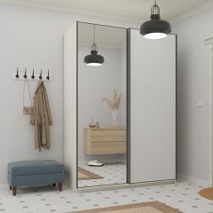 Шкаф-купе 1800 серии SOFT D1+D3+B2+PL1 (2 ящика+1штанга) профиль «Графит» в Ноябрьске - noyabrsk.mebel24.online | фото