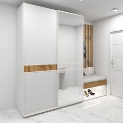 Шкаф-купе 1800 серии SOFT D6+D4+B2+PL2 (2 ящика+1штанга+1 полка) профиль «Капучино» в Ноябрьске - noyabrsk.mebel24.online | фото 5