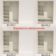 Шкаф-купе 1800 серии SOFT D6+D4+B2+PL2 (2 ящика+1штанга+1 полка) профиль «Капучино» в Ноябрьске - noyabrsk.mebel24.online | фото 7