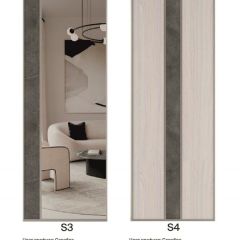 Шкаф-купе 1950 серии SILVER S3+S1+S4 B22+PL3 (по 2 ящика лев/прав+2 штанги) профиль «Серебро» в Ноябрьске - noyabrsk.mebel24.online | фото 12