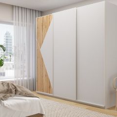 Шкаф-купе 2100 серии SOFT D7+D3+D3+B22+PL4 (по 2 ящика лев/прав+2штанги) профиль «Капучино» в Ноябрьске - noyabrsk.mebel24.online | фото